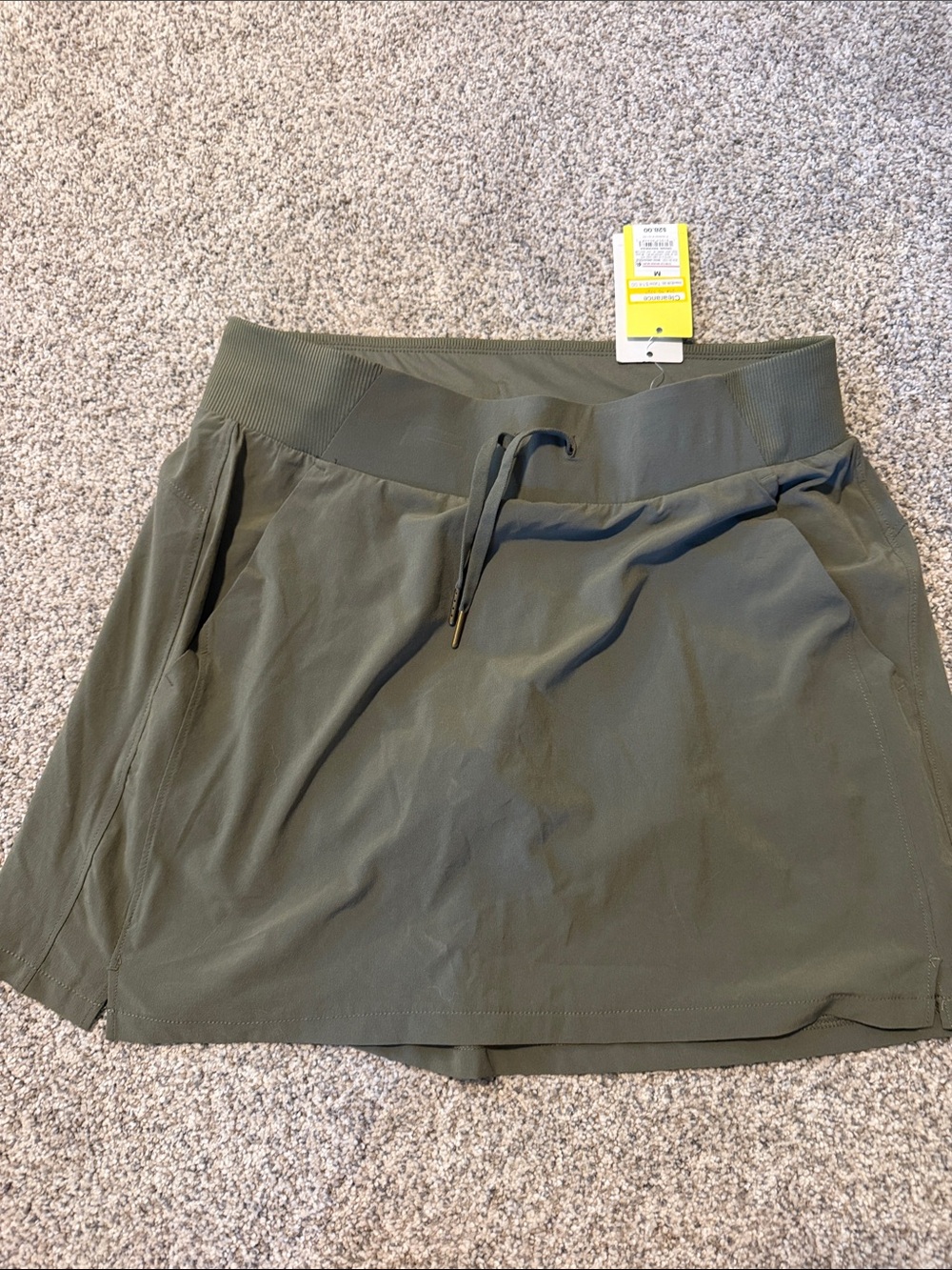 all in motion Olive Green Athletic Skort